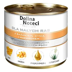 Dolina Noteci Premium mažoms veislėms su fazaniena, moliūgais ir pomidorais 185 g