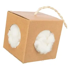 Trixie dėžutė lizdo medžiagai su kapoku, L 9 x B 9 x H 9 cm — 2 nuotrauka