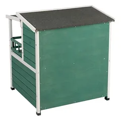 zooplus Exclusive namelis katėms su stogu nuo saulės, L 91,5 x B 71 x H 82 cm — 2 nuotrauka