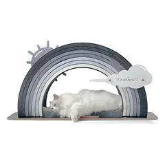 Canadian Cat Company dizaino draskyklė katėms Rainbow, pilka — 4 nuotrauka