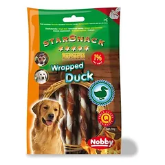 Nobby StarSnack Barbecue Wrapped Duck, skanėstai šunims