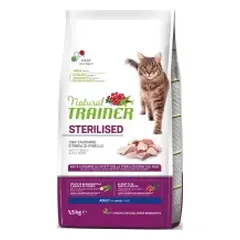 NATURAL TRAINER CAT STERILISED with TURKEY