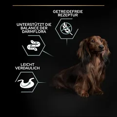 PURINA PRO PLAN Small & Mini Adult Sensitive Digestion begrūdis sausas maistas šunims — 3 nuotrauka