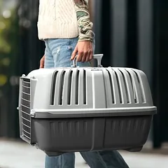 Lionto Transportbox aus Kunststoff mit Metalltür