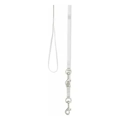 Trixie petnešos su pavadėliu šuniukams, M-L (36-50 cm/10 mm, 2 m), šviesiai pilkos — 3 nuotrauka