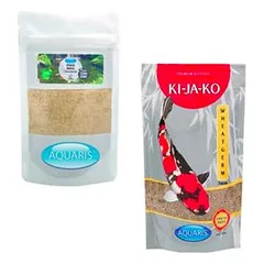 AQUARIS Sparset mit Koifutter Wheatgerm und Teichreinigung POND