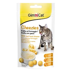 GimCat Cheezies skanėstai katėms su sūriu 50g