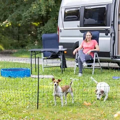 Kerbl Pet stovyklavimo tinklas su krepšiu, L 20 x H 0,8 m — 5 nuotrauka