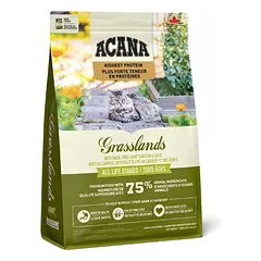 Acana Grasslands Cat sausas pašaras katėms 340g parduotuvėje zooprekes24.lt