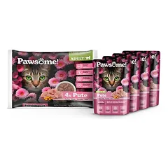 Pawsome Adult Cat 4 x 85 g — 5 nuotrauka