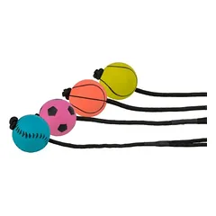 TRIXIE Sport kamuolys su virve, plūduriuojantis, putų guma, ø 6-30 cm