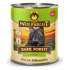 WOLFSBLUT Adult Dark Forest konservai šunims su elniena, 800 g
