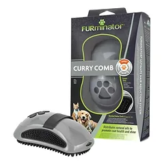 Furminator Curry Comb – Guminės Šukos Augintiniams
