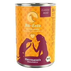Herrmann's Classic meniu / ekologiškas meniu, drėgnas maistas šunims 6 x 400 g — 5 nuotrauka