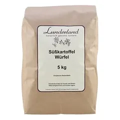 Lunderland saldžiųjų bulvių kubeliai, papildas, > 250 g — 2 nuotrauka