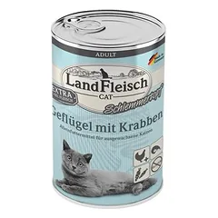 LandFleisch Cat Adult Schlemmertopf 6 x 400 g, drėgnas maistas katėms