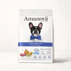 AMANOVA - Amanova Getreidefreies Hundefutter mit sensiblem Lammfleisch