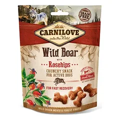 Carnilove Dog skanėstas Wild Boar with Rosehips with fresh meat 200g.