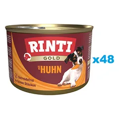 RINTI Gold Chicken Mini vištiena mažoms veislėms 48x185 g