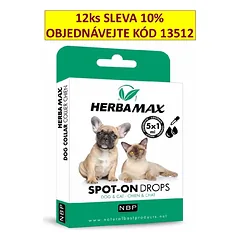Herba Max Spot-on Dog & Cat atbaidantis lašai 5 x1 ml