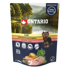 Ontario Karpis su Daržovėmis sultinyje 300g