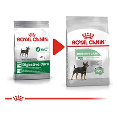 ROYAL CANIN CCN Mini Digestive Care sausie maistas suaugusiems šunims, mažų veislių, turintiems jautrią virškinimo sistemą 2x1 kg