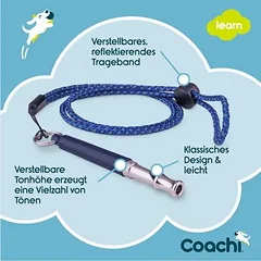 Coachi profesionalus švilpukas šunims, 1 vnt. — 5 nuotrauka