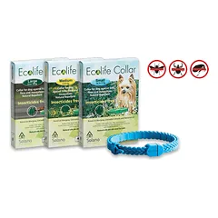 SOLANO Ecolife natūralus antiparazitinis antkaklis virš 20 kg svorio šunims photo