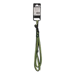 Active Dog Leash Strong XS nailoninis pavadėlis miniatiūriniams šunims su atspindinčia gija, laimo spalvos, 1×120 cm — 3 nuotrauka