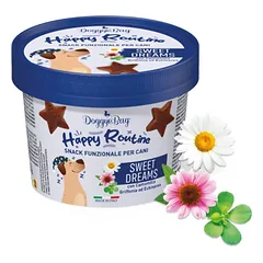 DoggyeBag Happy Routine SWEET DREAMS funkc. skanėstai šunims - ramunėlės, grifonijos ir ežiuolės