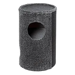 Ecomfy draskyklė katėms tube eco, pilka, 36×63 — 2 nuotrauka