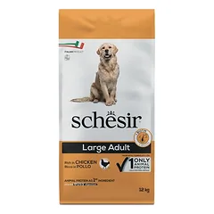 Schesir Dog Large Adult mit Huhn