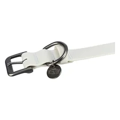TRIXIE CityStyle antkaklis, PVC, S-M: 30-37 cm/20 mm, šv. pilkas — 4 nuotrauka