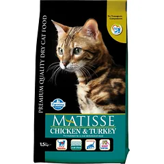 FARMINA MATISSE Chicken & turkey 1,5 kg sausas maistas su vištiena ir kalakutiena