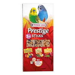 VERSELE-LAGA Prestige Sticks 3 įvairios kolbos mažoms papūgoms 90g
