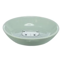 Trixie keramikinė dubenėlė Bowl, plokščia, 0.2 l, ø 14 cm