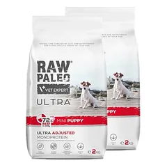 Vetexpert RAW PALEO ULTRA BEEF PUPPY MINI 2x2KG