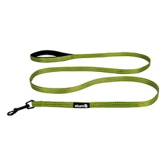 Alcott Adventure pavadėlis 180cm žalias - atspindinti juosta šunims, žalias