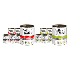 Dolina Noteci PREMIUM daug jautienos ir žąsienos su bulvėmis 24x800g