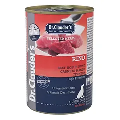 Dr. Clauder's Beef 400g šlapias maistas šunims, 400 g parduotuvėje vetprekes.lt