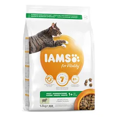 IAMS sausas maistas suaugusioms katėms su ėriena 10 kg