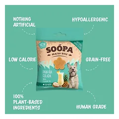 SOOPA Paw-Na Colada skanėstai šunims Dog Treats, 50g — 4 nuotrauka