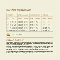 Sausas pašaras katėms ACANA Wild Prairie Cat 340g — 2 nuotrauka