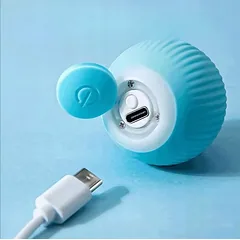 Interaktyvus kamuoliukas katėms – išmanusis USB žaislas — 4 nuotrauka