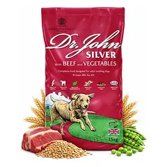 Dr John Silver – Trockenfutter mit Rind für Hunde