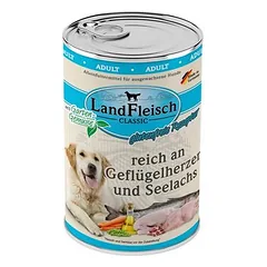 LandFleisch Dog – Classic konservai 6 x 400 g, drėgnas maistas šunims — 4 nuotrauka