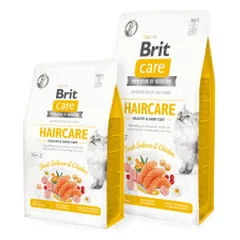 Brit Care Cat Haircare sausas pašaras katėms