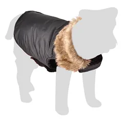 ŽIEMINIS PALTUKAS ŠUNIMS MADOX JUODAS 30cm.