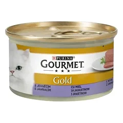 Gourmet Gold mousse 24x85g paštetas su jautiena, triušiena, ėriena ir veršiena, 24 x 85 g — 3 nuotrauka
