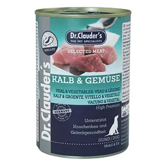 DR. CLAUDER'S veal&vegetables 400g konservai šunims kaulams ir sąnariams